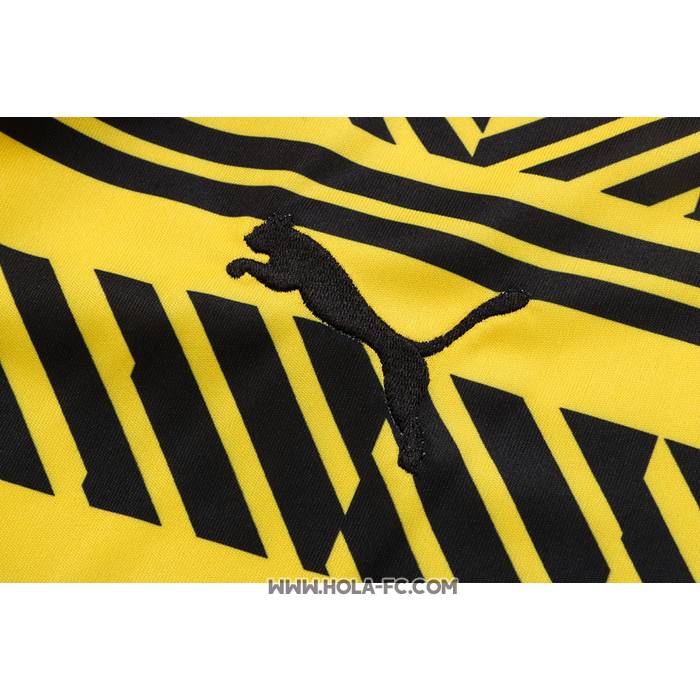 Chandal del Borussia Dortmund 2022-2023 Manga Corta Amarillo - Pantalon Corto